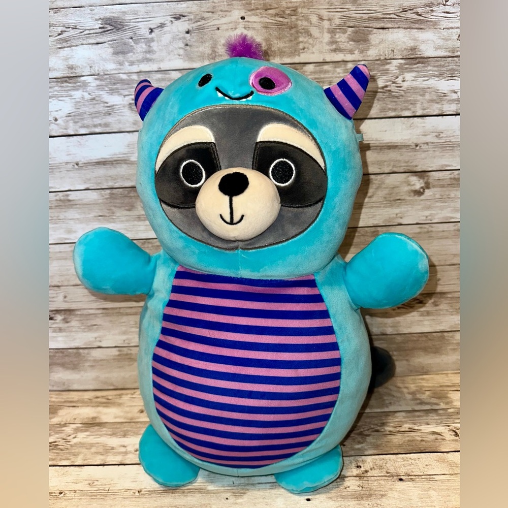 Hug Mees Squishmallows Rocky the Raccoon Monster 14" Plush